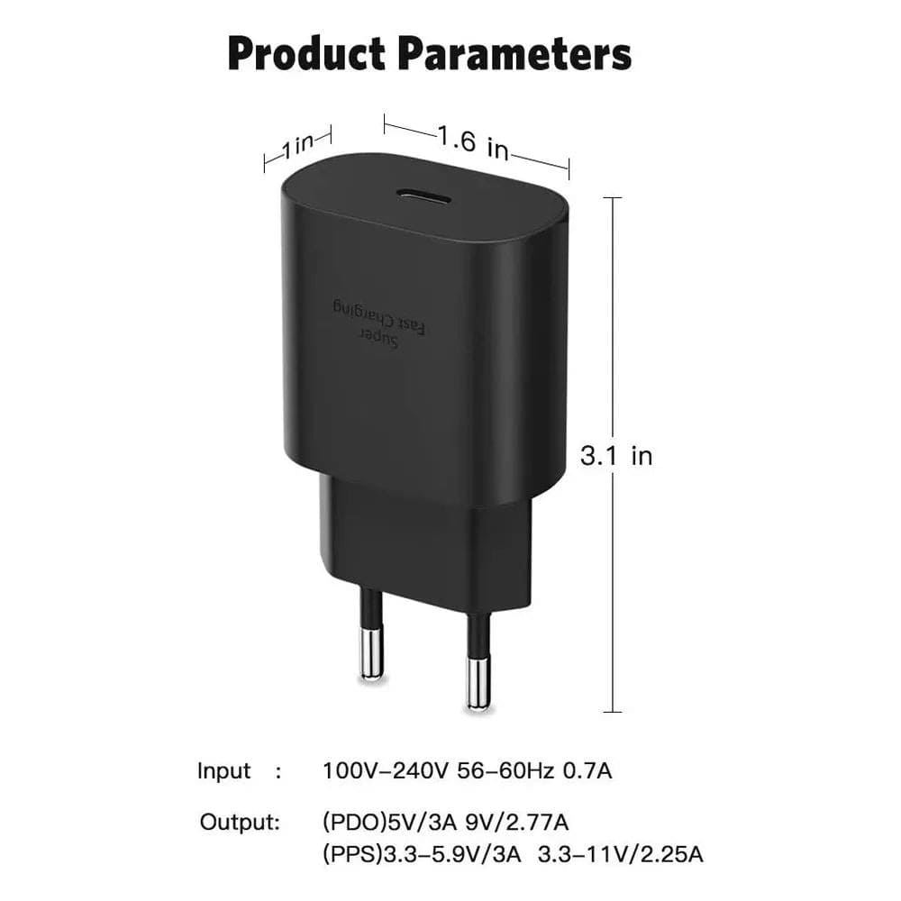 Alpohub™ PowerMax 25W Fast USB-C Charger