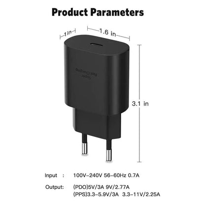 Alpohub™ PowerMax 25W Fast USB-C Charger